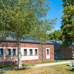 Außenansicht Sanitärgebäude, Foto: Christian Große