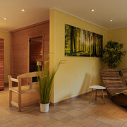Sauna im Komfortcamping (Saunakabine und Infrarotkabine), Foto: Glücksfoto GbR - Rico Schwarze