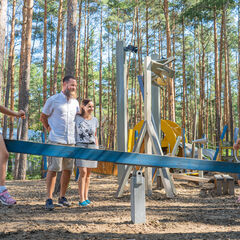 Wippe auf dem Spielplatz am Kulturschiff, Foto: Christian Große
