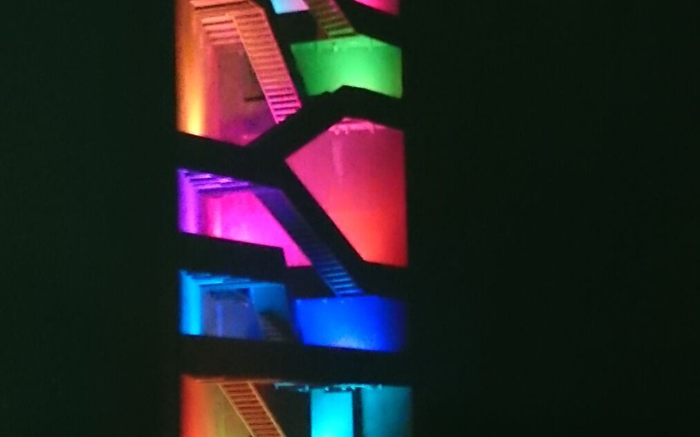 Illumination an der Landmarke, Foto: Zweckverband LSB, Lizenz: Zweckverband LSB