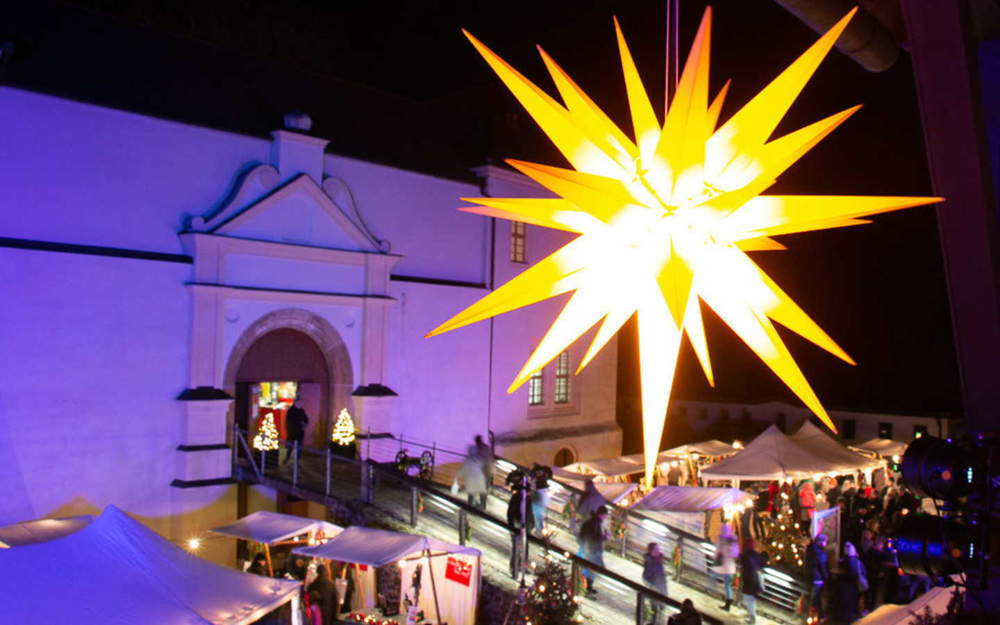 Märchenhafter Weihnachtsmarkt Schloss und Festung Senftenberg, Foto: Linke, Lizenz: Museum OSL