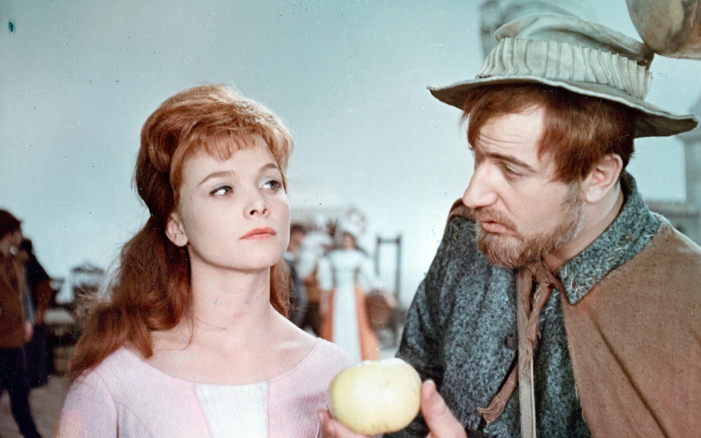 Szenenbild aus dem DEFA-Film "König Drosselbart", Foto: Max Teschner, Lizenz: DEFA-Stiftung