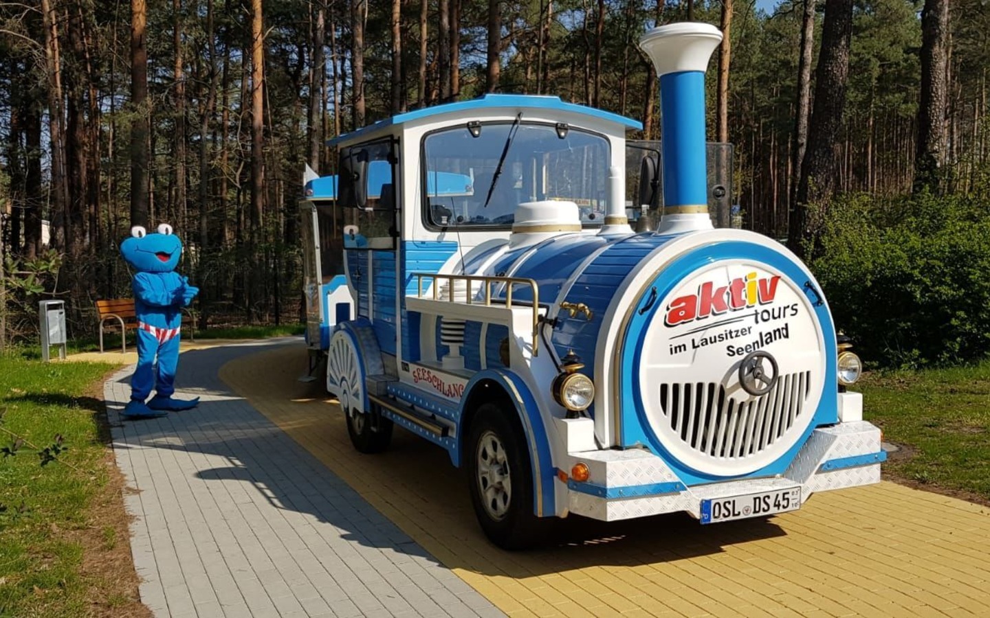 Seeschlange im Familienpark, Foto: iba-aktiv-tours