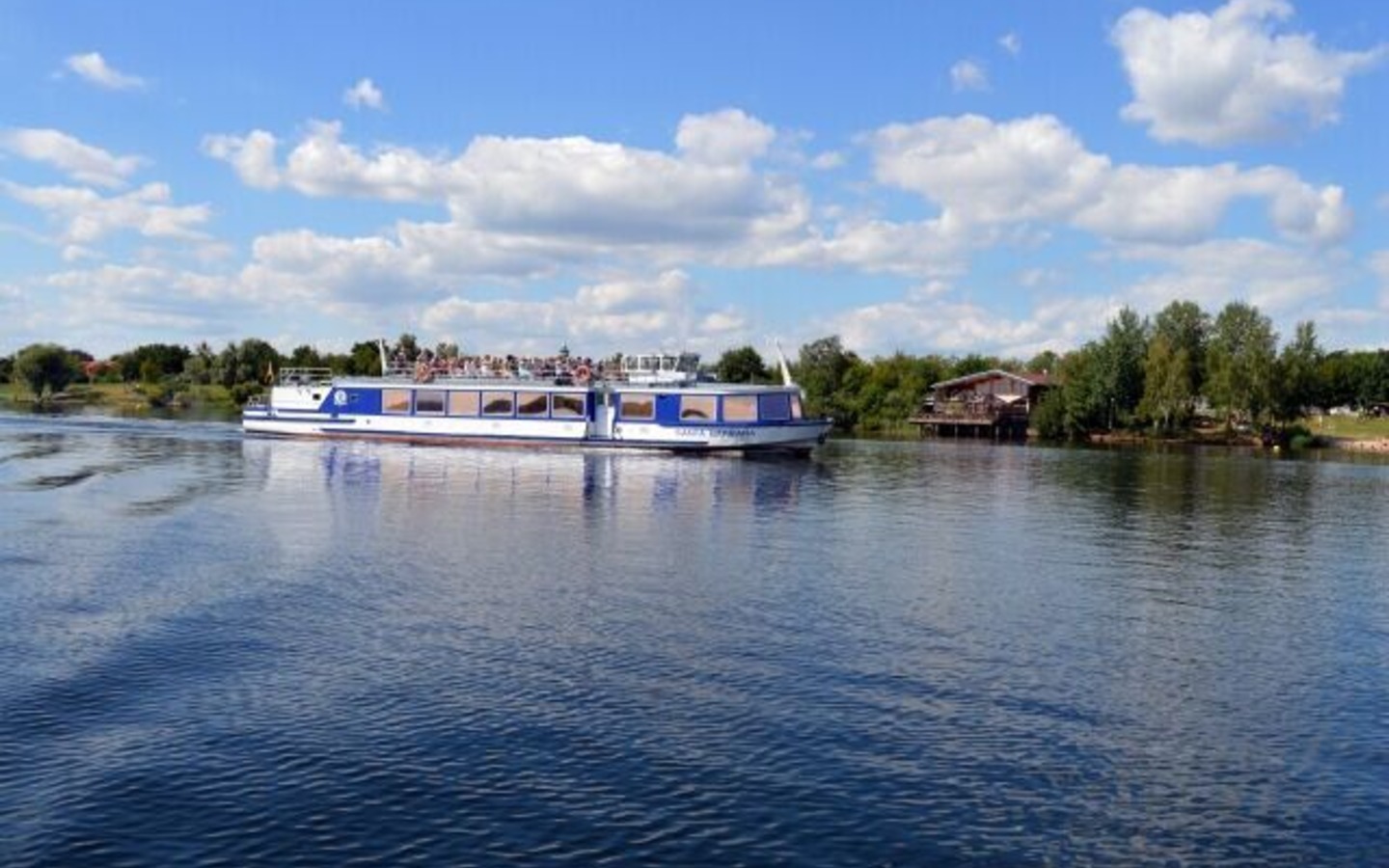 Fahrgastschiff Santa Barbara, Foto: Reederei M. Löwa, Lizenz: Reederei M. Löwa