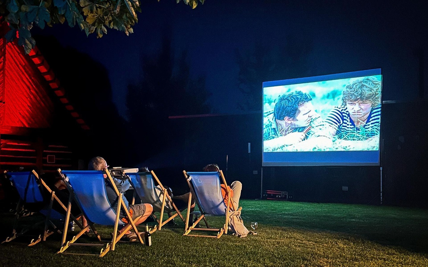 Retro-Kino unterm Sternenhimmel , Foto: Gall, Lizenz: Museum OSL