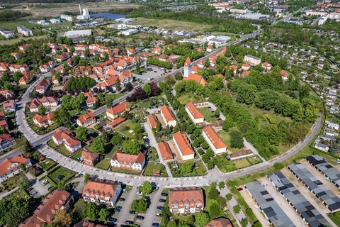 Luftaufnahme Gartenstadt Marga, Foto: Szymon Nitka-Znajkraj